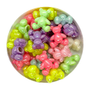  Plástico infantil pastel brillo osito x 10gr.  