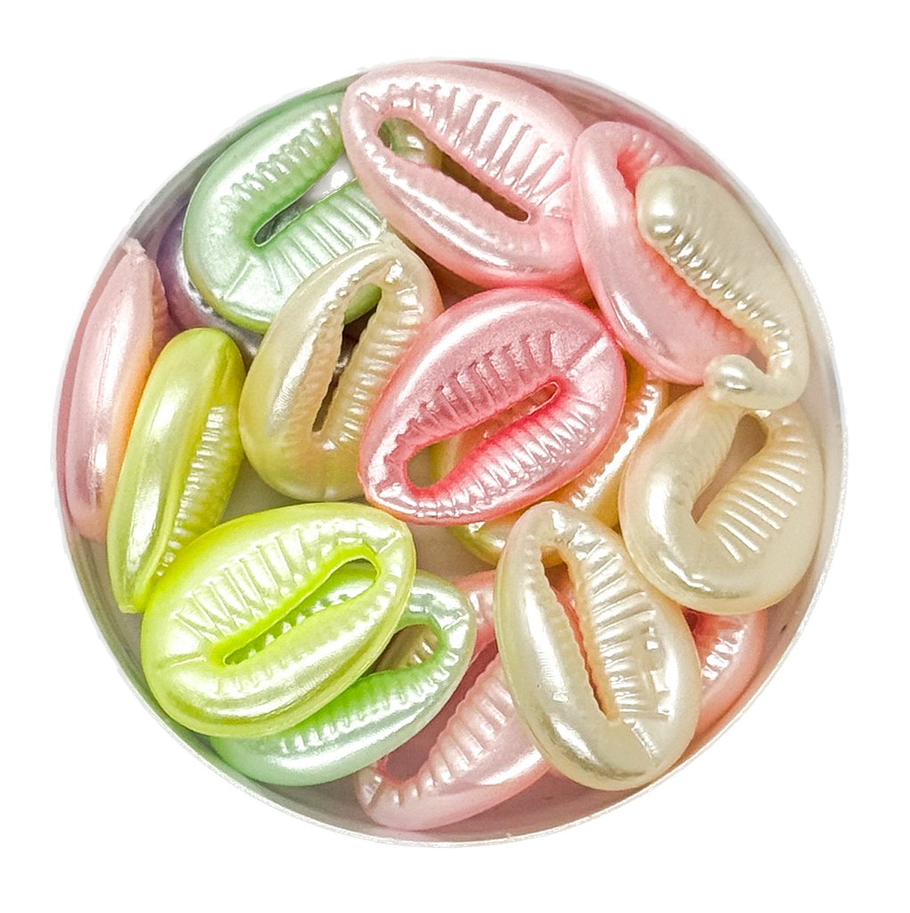  Plástico infantil pastel perlado buzio x 10gr. 