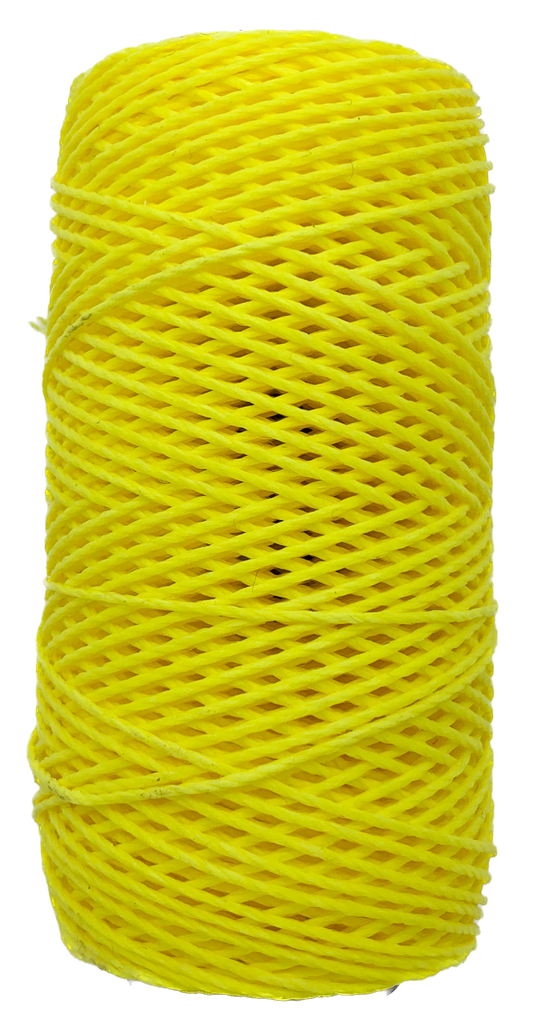 Hilo encerado amarillo limón