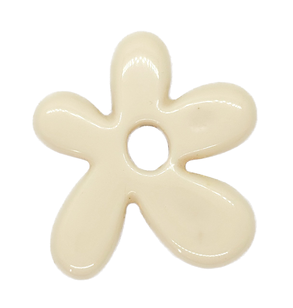 Flor resina (mod 2) natural x 1un