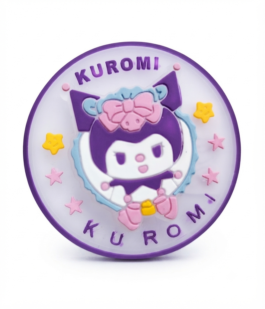 Parche de silicona c/volumen Kuromi x 1 un.  
