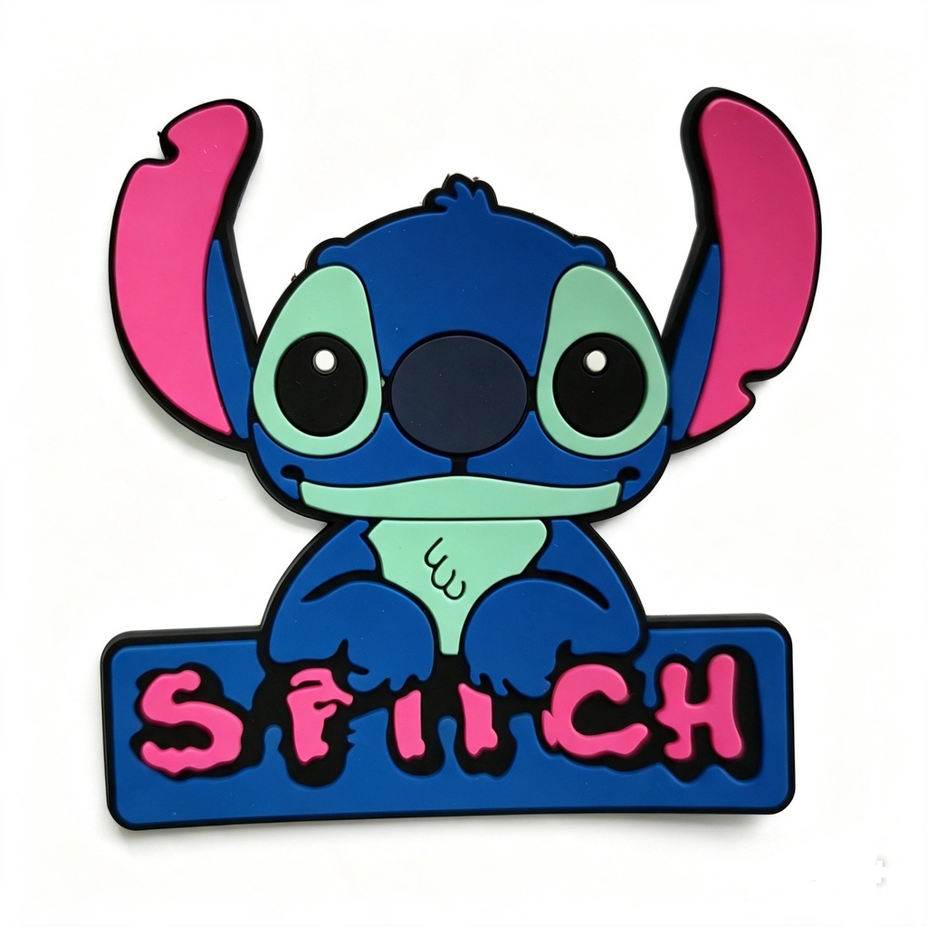 Parche de silicona  stitch x 1 un.   