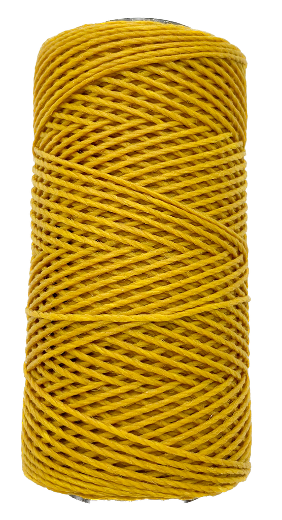 Hilo encerado mostaza