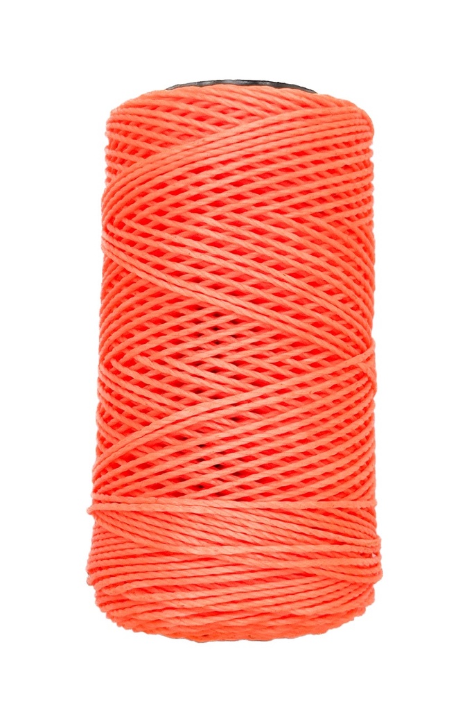 Hilo encerado naranja fluor