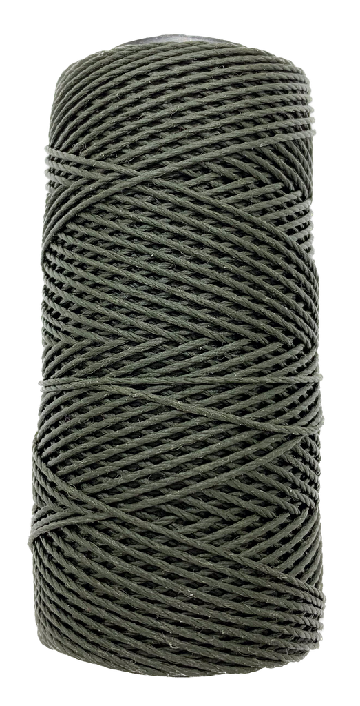 Hilo encerado verde militar