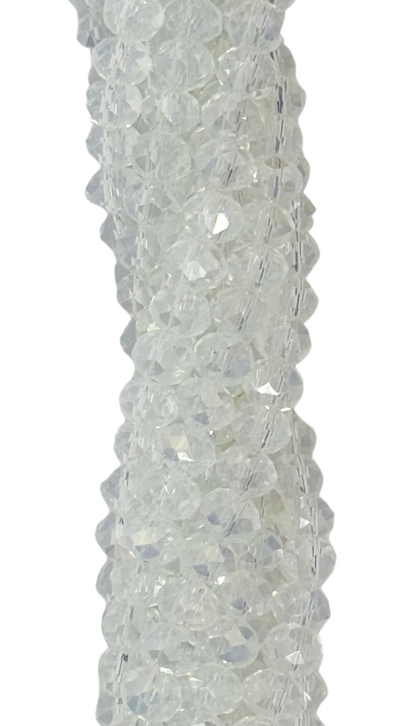 Cristal de roca 6mm transparente tornasol opalino (GD)
