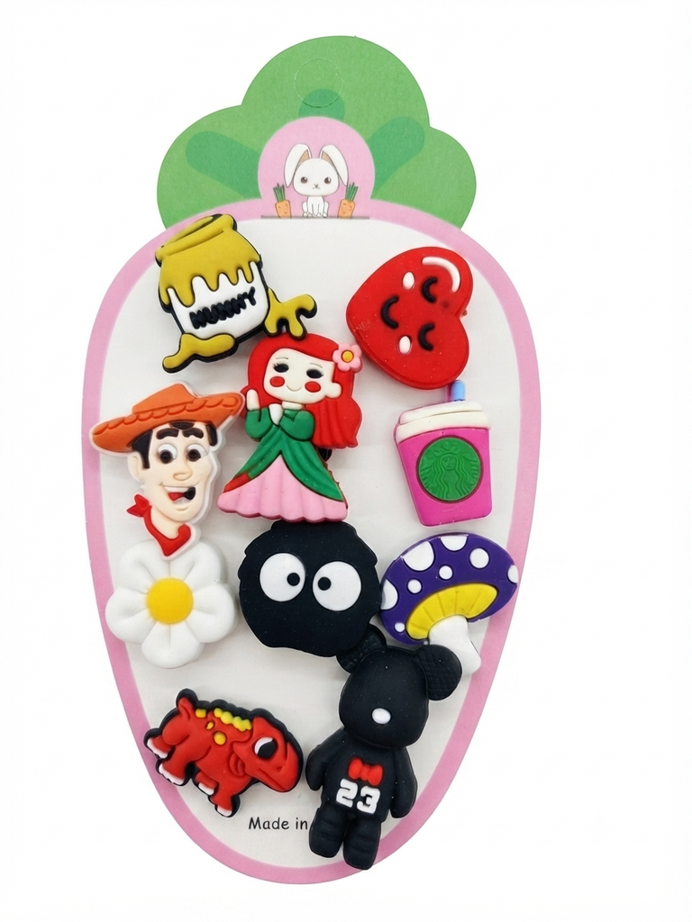 Pin para crocs blister #015 x 10un.    