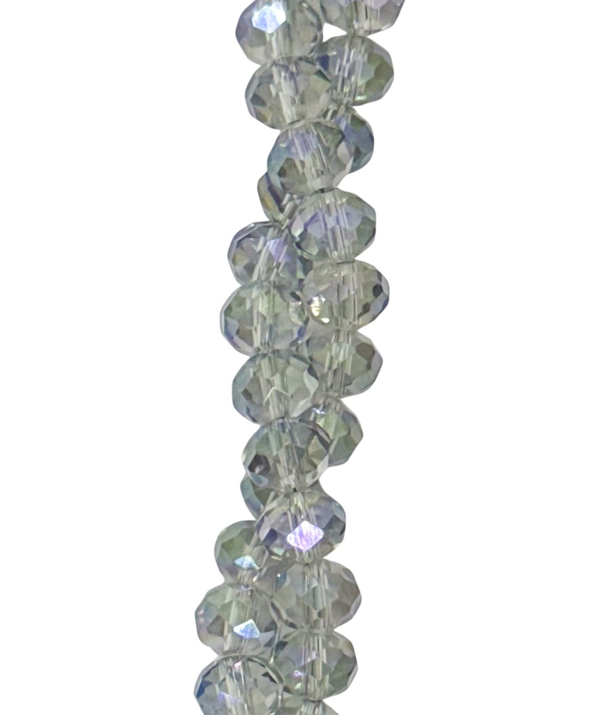 Cristal de roca 8mm tornasol #B223