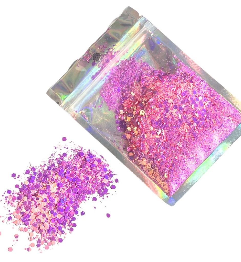 Glitter fucsia x 15gr   