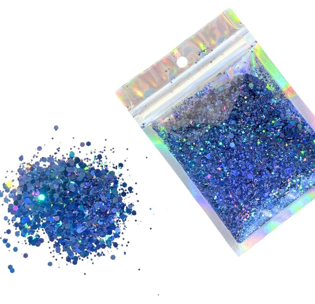 Glitter azul x 15gr 