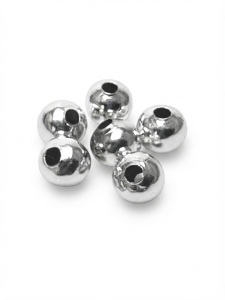 Bolitas metálicas plata 8mm 