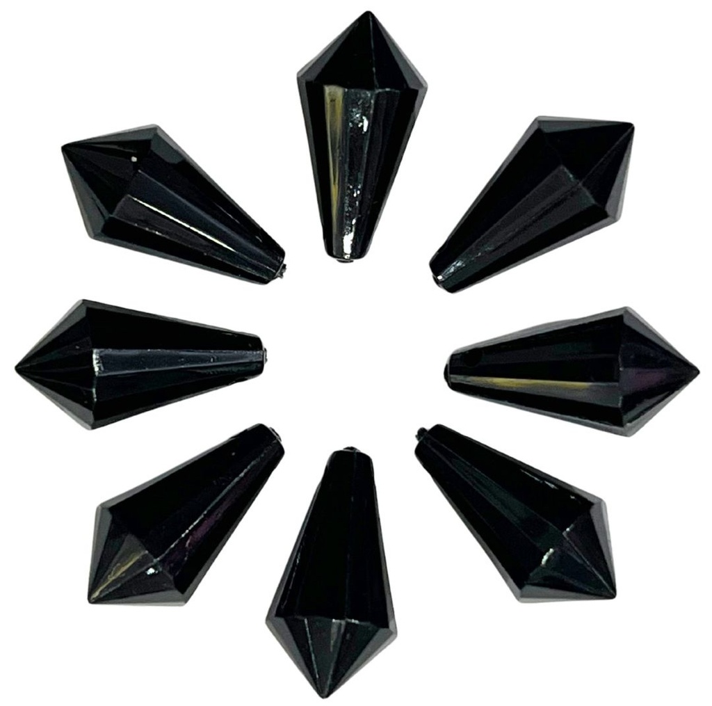 Cairel acrílico gota chica #842 negra x 10gr 