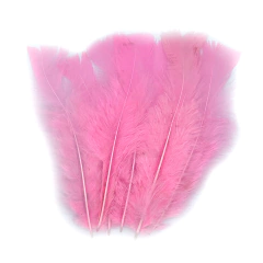 Plumas Gallito rosa 