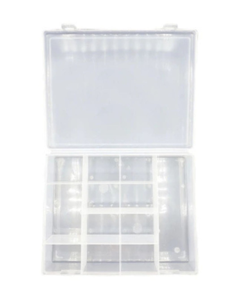 Cajita organizadora 12 div- 23x18cm  