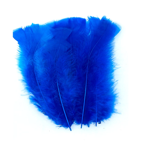 Plumas Gallito azul
