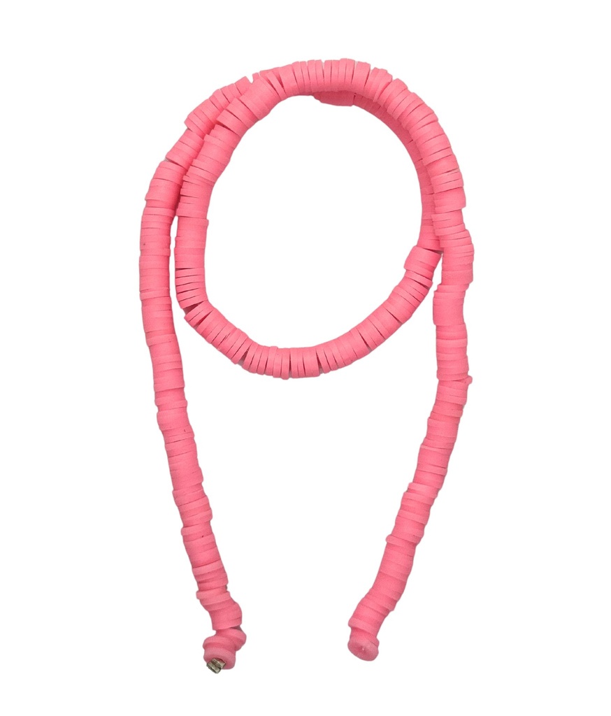 Tira Fimo plano 6 mm rosa 