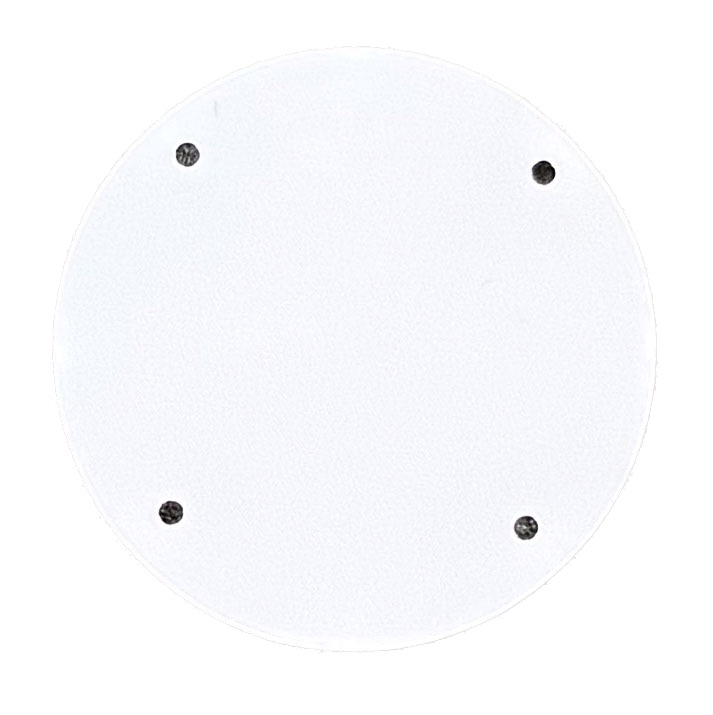 Lentejuelón 4 hojales 30mm blanco 