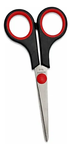 Tijera c/mango plástico 14cm