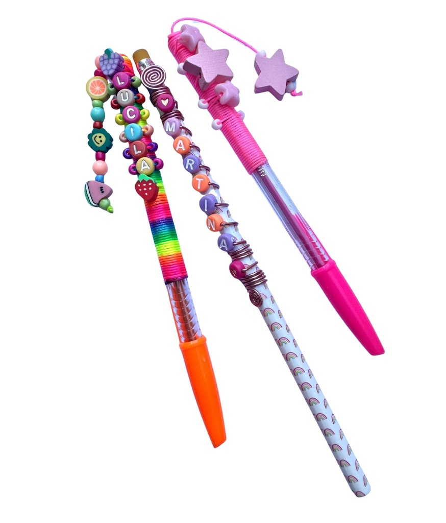 Seña- ✏️✨ Taller Deco lápices y biromes 19/05