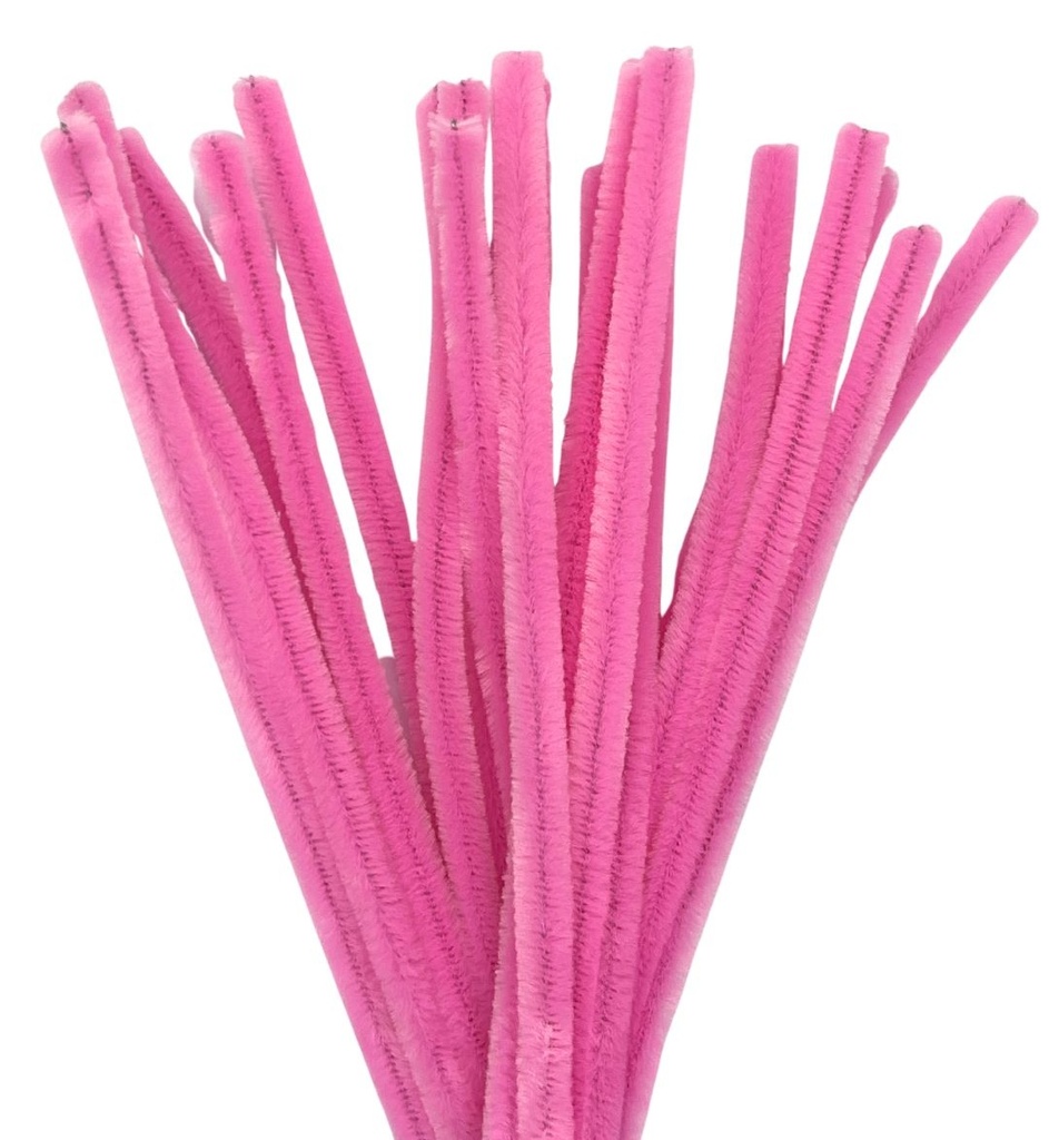 Limpia pipa rosa bebe x 100un.  