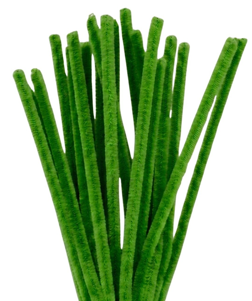 Limpia pipa verde claro x 100un.  