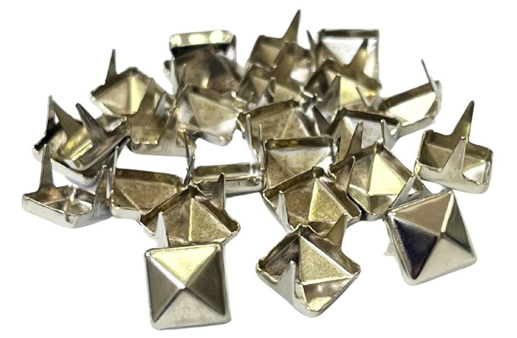 Tacha niquel cuadrada 5x5 mm x 50un