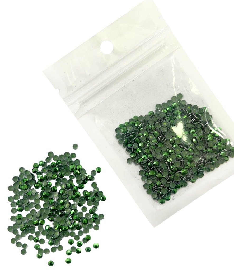 Tachas termopegables verde 3mm x 5gr      