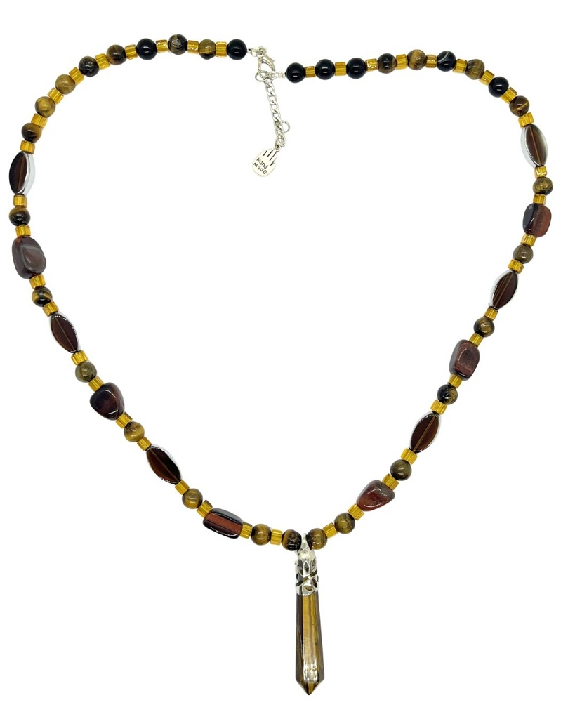 Collar piedras naturales #9