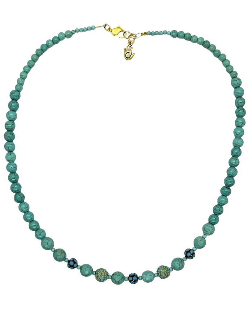 Collar piedras naturales #9