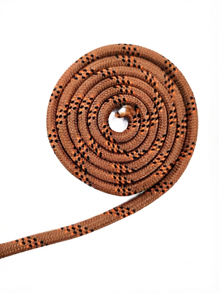 Galón Paracord jaspeado marrón claro 7mm x 1mt 