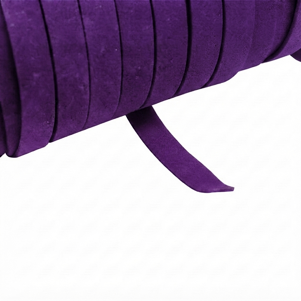 Cinta gamuza 10mm morado x 5mt.   