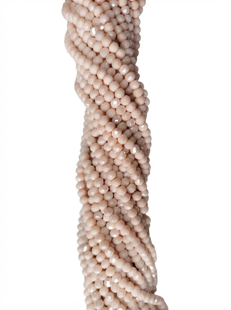 Cristal de roca 6mm natural opaco tornasol (GF)