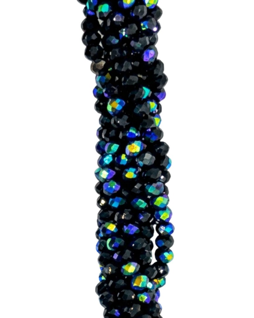 Cristal de roca 2mm negro tornasol (GC)  