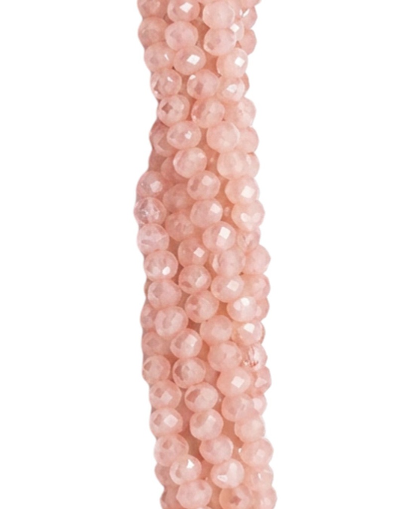 Cristal de roca 2mm rosa opalino (GC)  