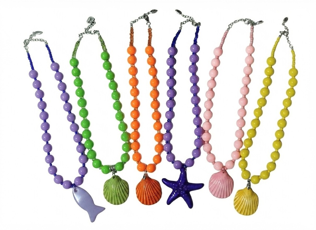  Collar Chicle dije acrílico MAR