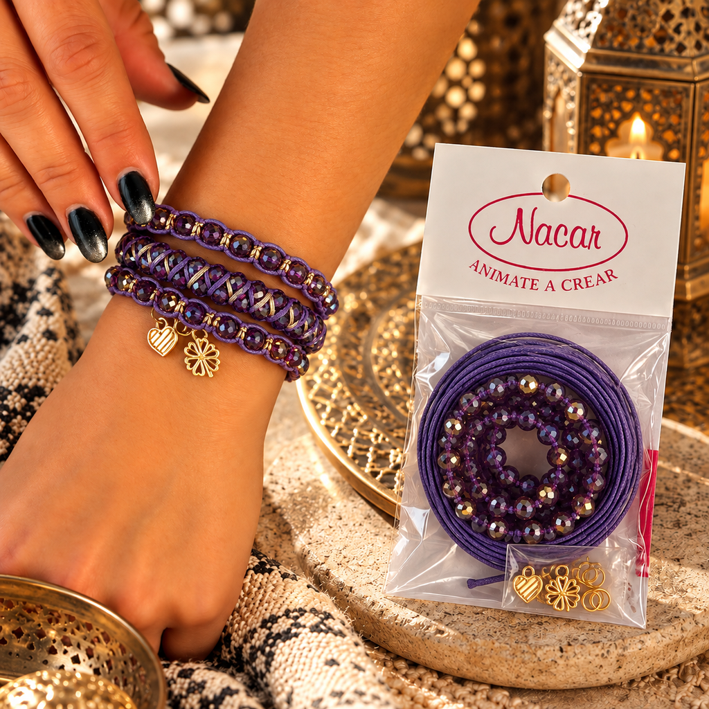 Set Marruecos violeta