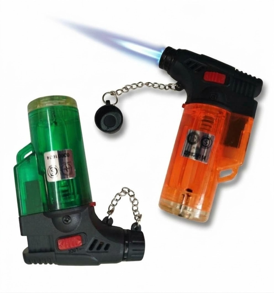 Encendedor mini soplete recargable llama catalítica 