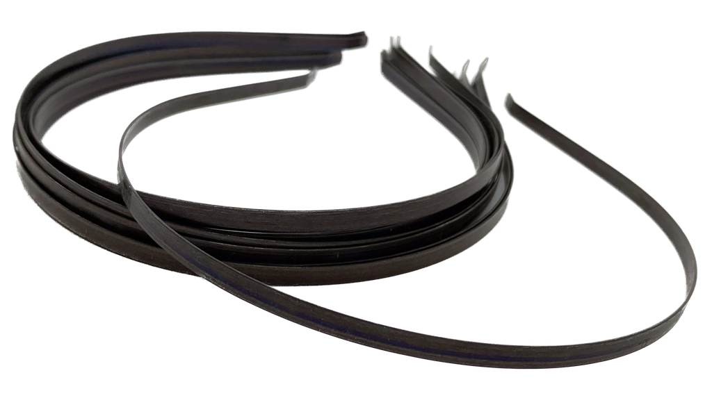 Vincha metálica peltre 5mm x 10un