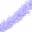Boa de plumas lavanda x 2mt.
