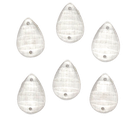 Cairel acrílico transparente gota 20x15mm 10gr.