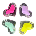 Corazón inyectado pastel colores surtidos x 10gr.