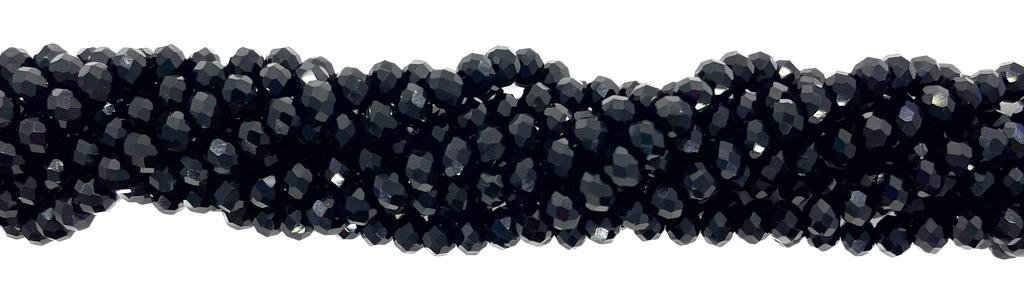 Cristal de roca 6mm negro (GA)