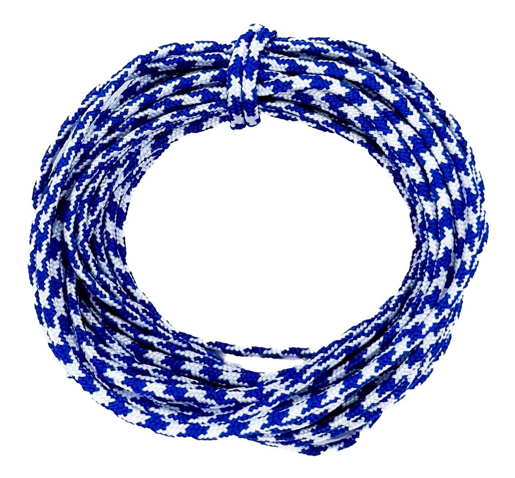 Cordón Paracord combinado 4mm #1  x 5mt