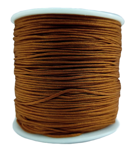 Hilo chino 0.8 mm marrón