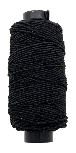[11930] Hilo elástico x 25mt negro x 1un