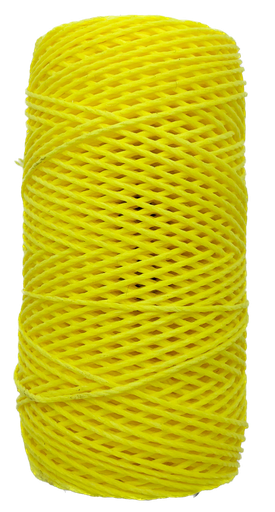 Hilo encerado amarillo limón