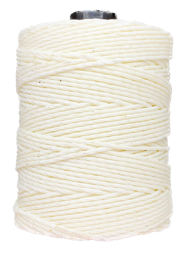 Hilo encerado blanco