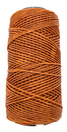 Hilo encerado marrón ocre