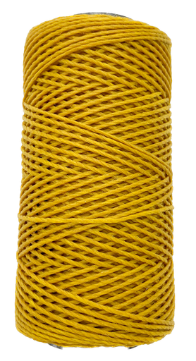 Hilo encerado mostaza