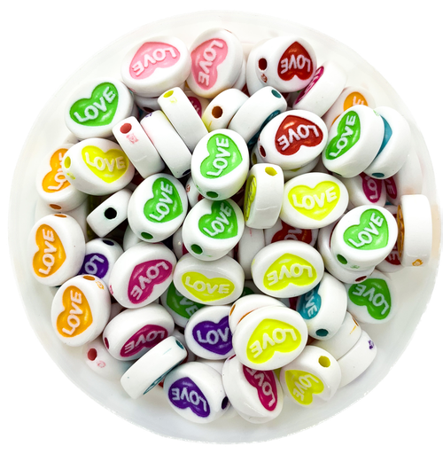 [11316] Infantil love oval 12mm x 10gr.